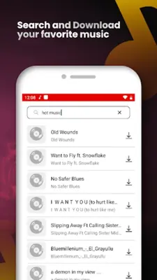 Download Music Mp3 android App screenshot 3